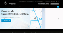 Desktop Screenshot of mercedes-benzottawa.ca